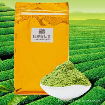 Vacuum Packed Tie Guanyin Matcha Green Tea Powder